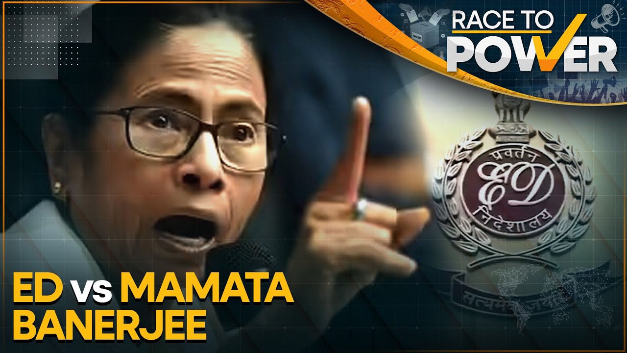 West Bengal: Mamata Banerjee Attacks BJP for Raid on Residence of I-PAC Chief | RACE TO POWER