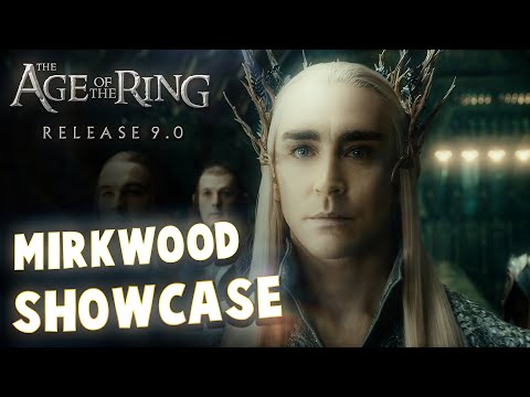 New Woodland Realm Faction Showcase! | Age of the Ring Mod 9.0.3 | How to play Mirkwood? | Bfme Game