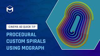 #C4DQuickTip 231: Procedural - Custom Spirals Using MoGraph in Cinema 4D