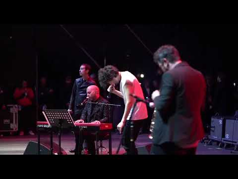 PRIMO MAGGIO TARANTO - L'esibizione di Giuliano Sangiorgi ed Ermal Meta