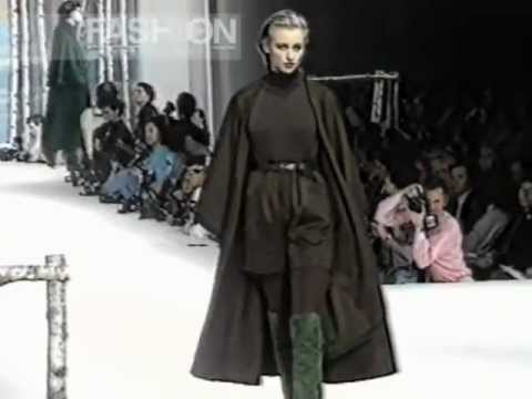 "Hermes" Autumn Winter 1990 1991 Paris Pret a Porter Woman by Canale Moda