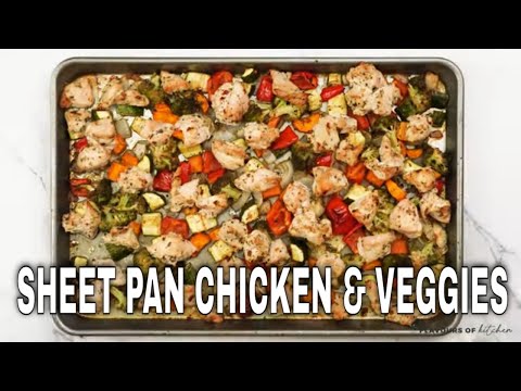 Stop Cooking for Hours! Try This Sheet Pan Chicken & Veggies