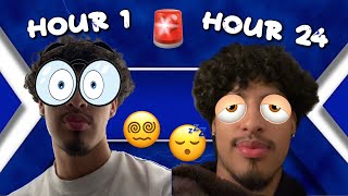 24 HOUR CHALLENGE *HOW DID I SURVIVE*