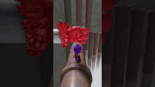 Rumi vs GIANT HANDS! 😱 #roblox #shorts