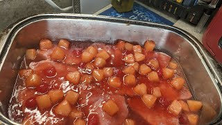 Happy Easter Sweet And Sour Ham (6 Ham Portions At $1.27 Each Meal)