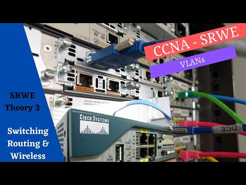 Cisco Netacad Switching, Routing, and Wireless Essentials (SRWE) course - Module 3 - VLANs.