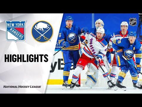 Rangers @ Sabres 1/28/21 | NHL Highlights