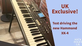 Video thumbnail for UK Exclusive - The New Hammond XK-4 First Look by Nick Foley UK - Hammond for Hire