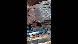 Video thumbnail de Muro de contención, 7b. Albarracín