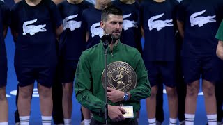 Download lagu Novak Djokovic Champion Speech | 2025 Athens mp3