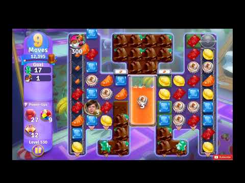 Wonka's World of Candy Level 530 NO BOOSTERS - A S GAMING ✔