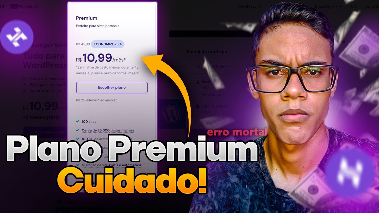Plano Premium Hostinger: O Que Ninguém Te Conta!