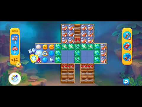 Fishdom Easy Level 11506 (with full seashell) @choraelmin