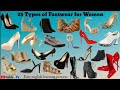 Ladies Shoes Vocabulary | Types Of Ladies Shoes | Ladies Shoes Name | Easy English Learning Process
