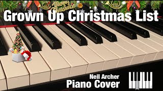 Grown Up Christmas List - Amy Grant / David Foster - Piano Cover