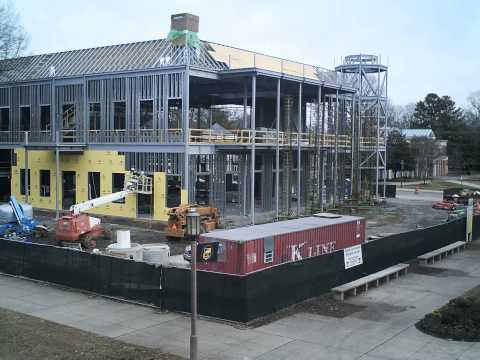 Time Lapse Video: Brock Commons Construction (12-27-12 through 1-18-13) - Camera 1
