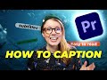 How to Caption Videos for Social Media in Premiere Pro