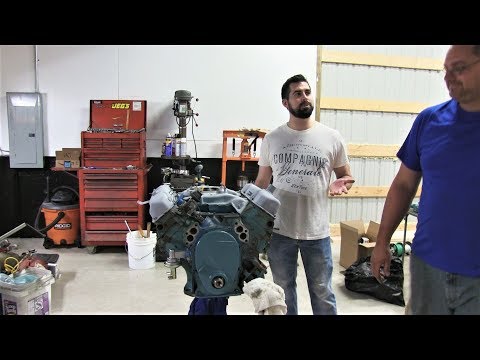 Mopar 440 Engine Build Part 17 - Installing Intake, Valve Covers, & Timing Cover