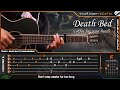 Powfu - death bed (coffee for your head) ft. beabadoobee - Fingerstyle Guitar Cover + TABS Tutorial