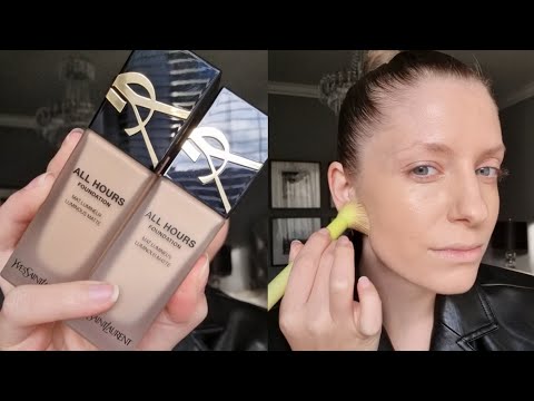 #1 YSL All Hours Full Cover Foundation TEST Erster Eindruck - Mini Makeup Review ‎@styleblogmichelle