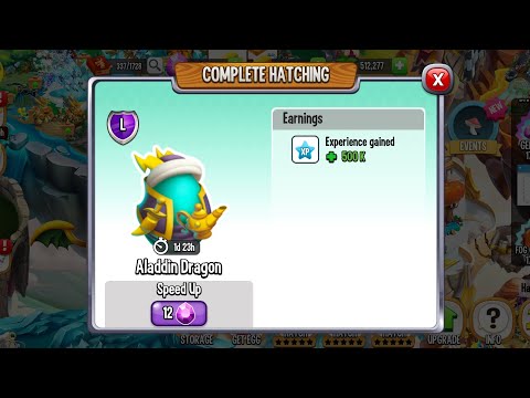 How To Breed Aladdin Dragon || Dragon City