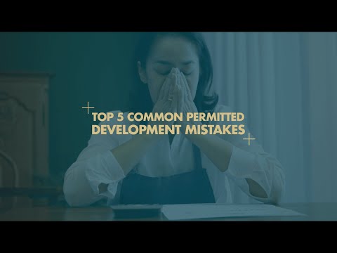 Top 5 Common Permitted Development Mistakes