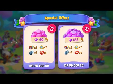 @Fishdom Buy Diamonds on Special Offer Disc 65%