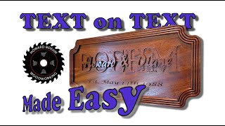 Text on Text Made Easy