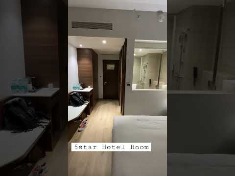 5 Star 💫 Hotel Room #youtubeshorts #travel #flight #aeroplane #shortsvideo #flying #hotel #luxury