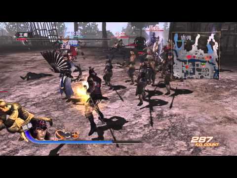 Dynasty Warriors 7 (JPN) - Zhou Tai Gameplay (Conquest Mode, Hard Difficulty) [HD]