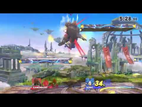 Samsh@Sunken #39 Replays - Vermanubis (Ganondorf) vs FamedBlade (Sonic) - SSB for Wii U