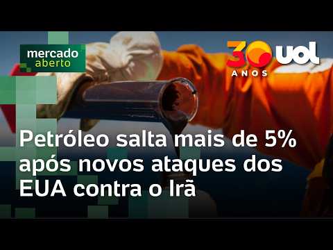 Preço do petróleo dispara após novos ataques entre Irã e Estados Unidos