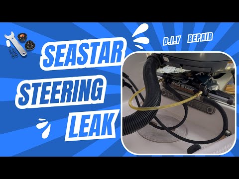 SeaStar Hydraulic Steering Cap Replacement