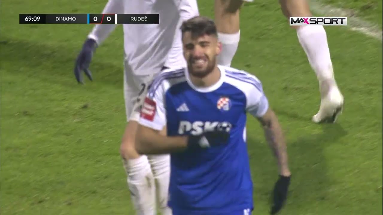 Dinamo Zagreb vs Rudeš highlights