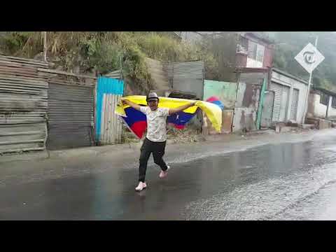 Jhonny Godoy protests Maduro days before he was shot