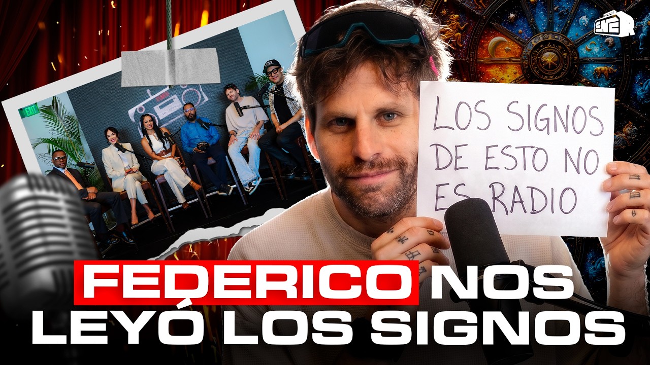 FEDERICO CYRULNIK LEE LOS SIGNOS ZODIACALES DEL EQUIPO Y TERMINA MAL