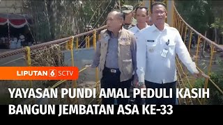 Download lagu HUT ke-33 SCTV, YPP Bangun Jembatan Asa ke-33 di Bojonegoro | Liputan 6 mp3