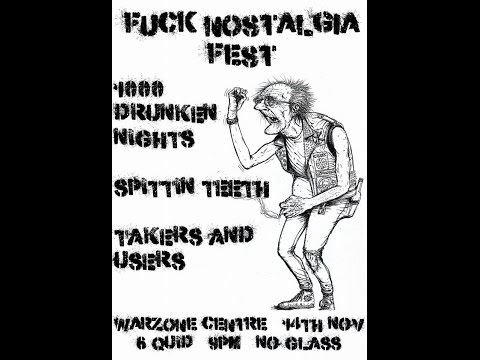 1,000 Drunken Nights - Death & Taxes, Live @ The Warzone Centre 14/11/14