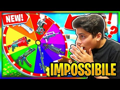 La RUOTA della SFORTUNA su FORTNITE con DIEGO QUELLO ABUSIVO!! *CHALLENGE IMPOSSIBILE*