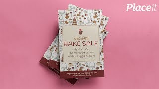 How to Make a Bake Sale Flyer (Using a Flyer Maker)
