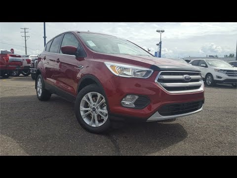 Red 2017 Ford Escape Titanium 4WD Review Prince George BC - Prince George Motors