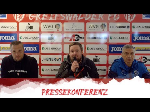PRESSEKONFERENZ NACH DEM SPIEL | Greifswalder FC VS. VSG Altglienicke
