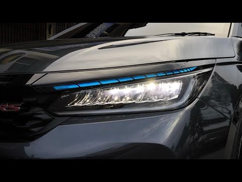 Tutorial for install daylight wrapping film for Honda City GN2.