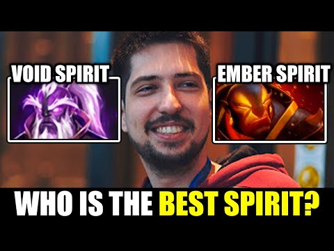 VOID SPIRIT or EMBER SPIRIT - W33 shows which SPIRIT is better!!