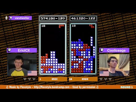 Challengers Orange Bracket: Eric, Eren, Redshurt, Vischer – Classic Tetris Monthly September 2021