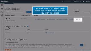cPanel: How to use Webmail