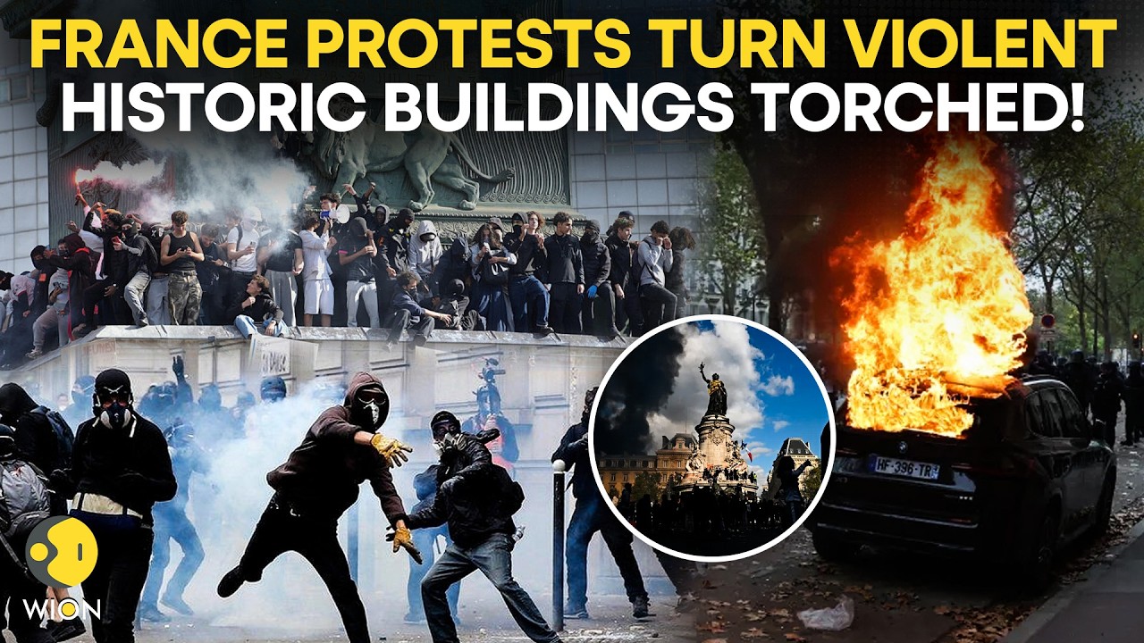 France Protests: Historic Town Hall BURNED As Protesters CLASH With Police | WION Originals