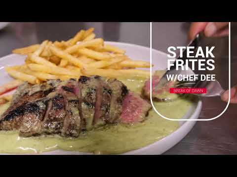 Steak Frites at Break of Dawn (Laguna Hills CA)