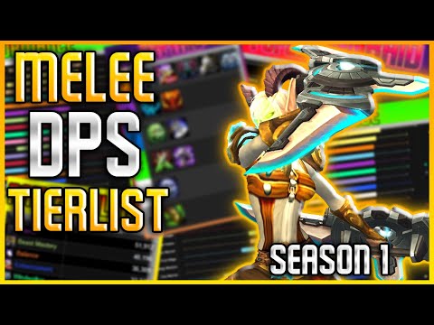 Melee DPS Raid & Mythic+ Tierlist;  Top (and Bottom) DPS of Season 1