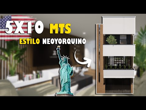 mini CASA de solo 5x10 metros, NO tan MINI 🤔